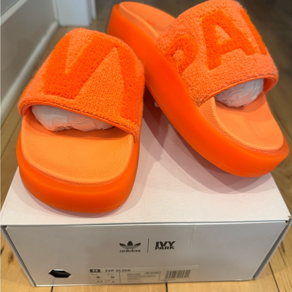 NWT Adidas x Ivy Park - IVY SWIM Screaming Orange Unisex